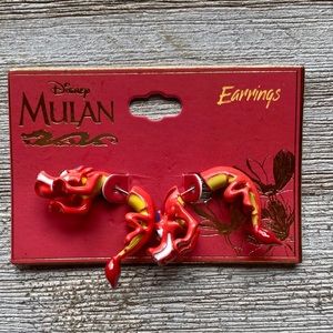 Mushu (Mulan) earrings